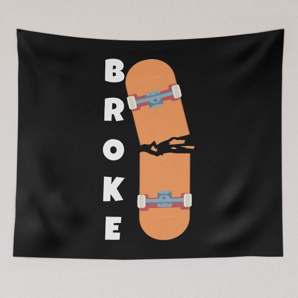 Item preview, Broken skateboard. designed and sold by emphatic.