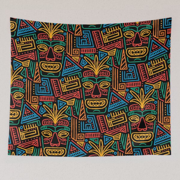Item preview, boho mask pattern designed and sold by MallsD.