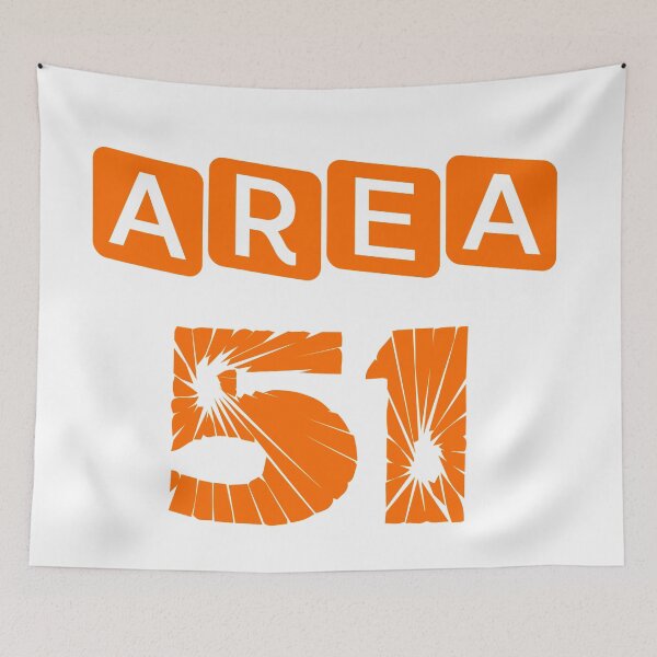 Item preview, Area 51 Orange designed and sold by SuperMerchMan.