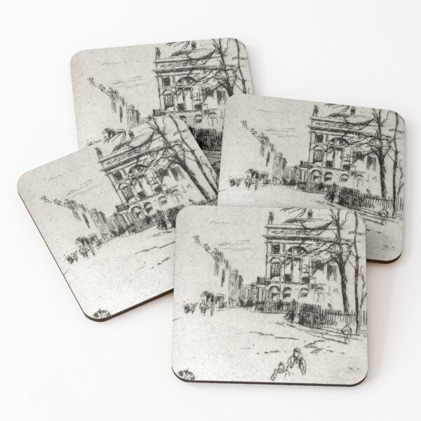 Item preview, Fitzroy Square - Whistler - c1890 designed and sold by CrankyOldDude.