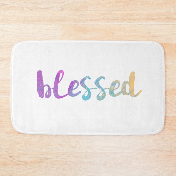 Item preview, BLESSED (MULTICOLOR) designed and sold by christikdesigns.