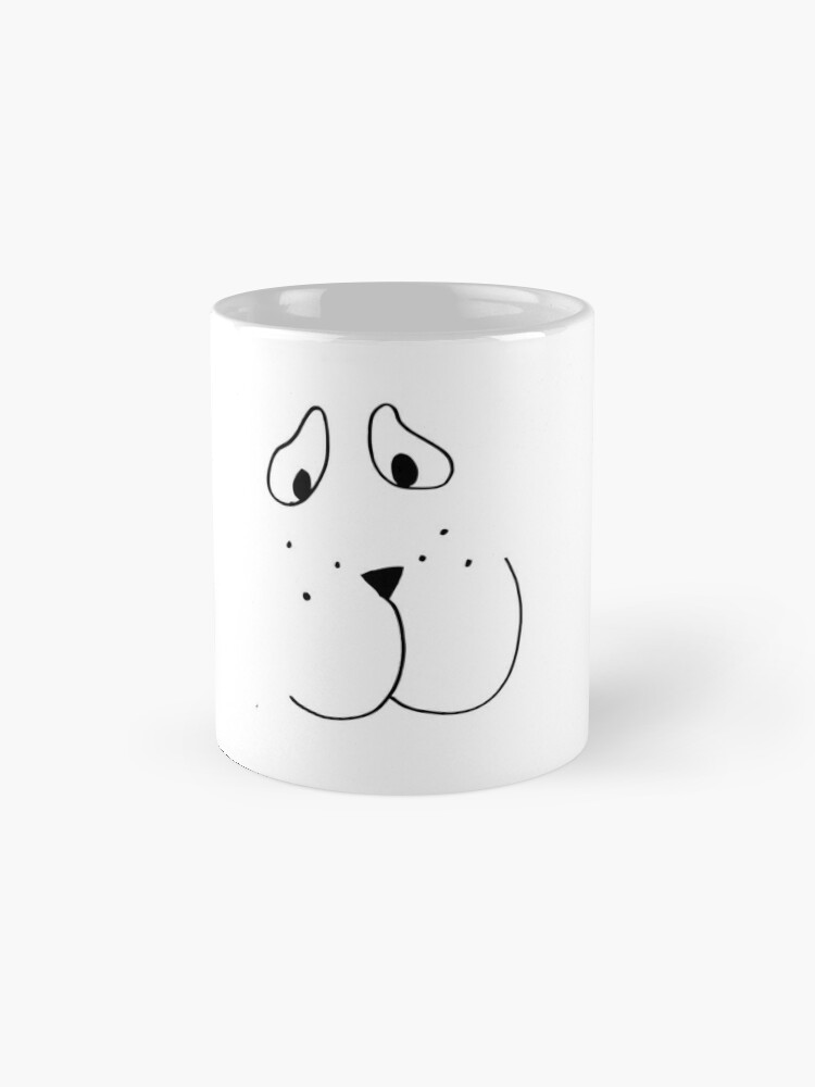 Coffee Mug, Duckie Popohund designed and sold by ProfessorDuckie