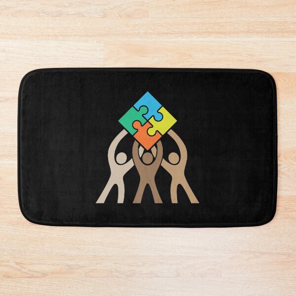 Item preview, Teamwork and Unity Jigsaw Puzzle Logo designed and sold by hobrath.