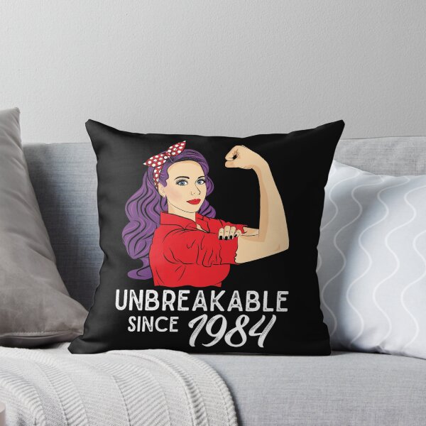 Item preview, 37th Birthday Gift 37 Years Old Born in 1984 Unbreakable designed and sold by ZNOVANNA.