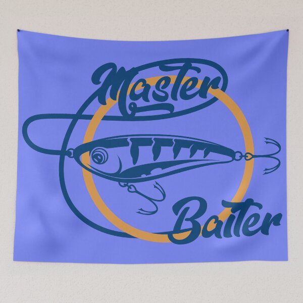Item preview, Master Baiter - Sharp fishing Hook Reel Fisherman Gift designed and sold by IslandLakeTree.