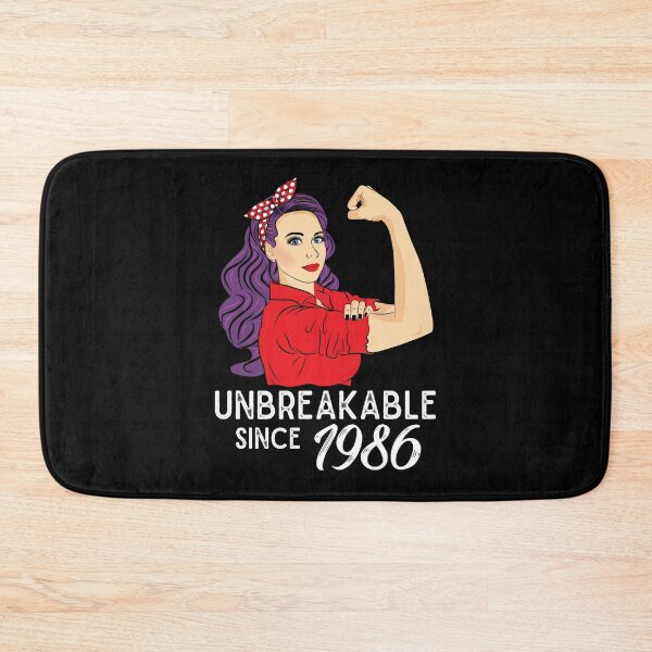 Item preview, 35th Birthday Gift 35 Years Old Born in 1986 Unbreakable designed and sold by ZNOVANNA.
