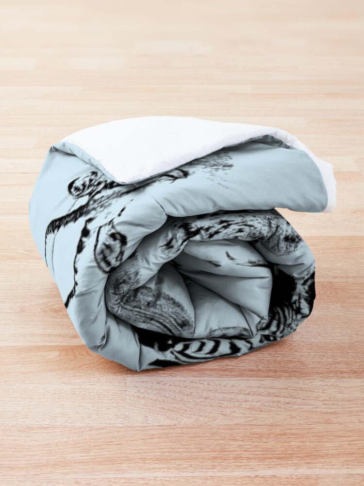 Alternate view of African Wildlife Safari Sightings Comforter