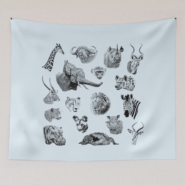 Item preview, African Wildlife Safari Sightings designed and sold by Scotch Macaskill.
