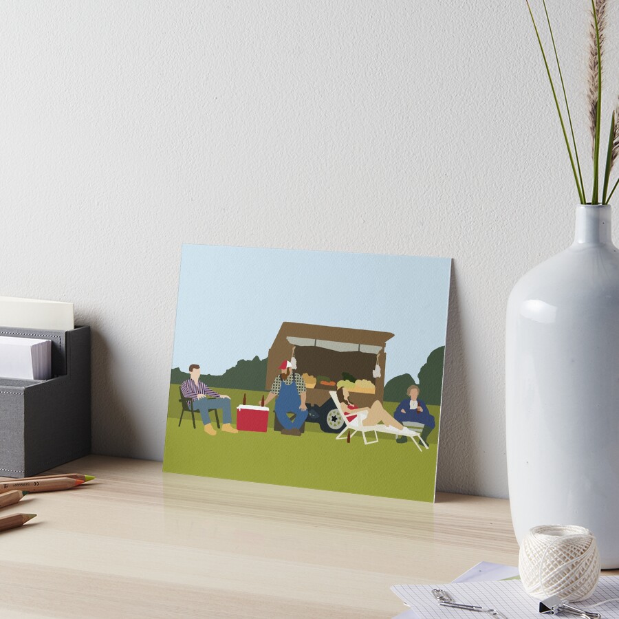 "Letterkenny Produce Stand" Art Board Print by agwagsnap Redbubble