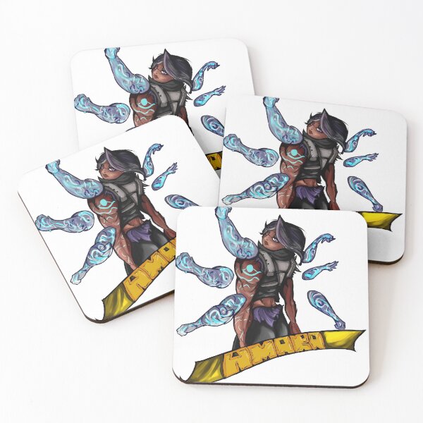 Amara Borderlands 3 Coasters (Set of 4)
