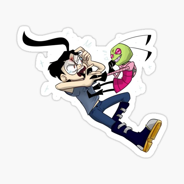 Item preview, ZIM and Dib head butt designed and sold by Ivoriex.