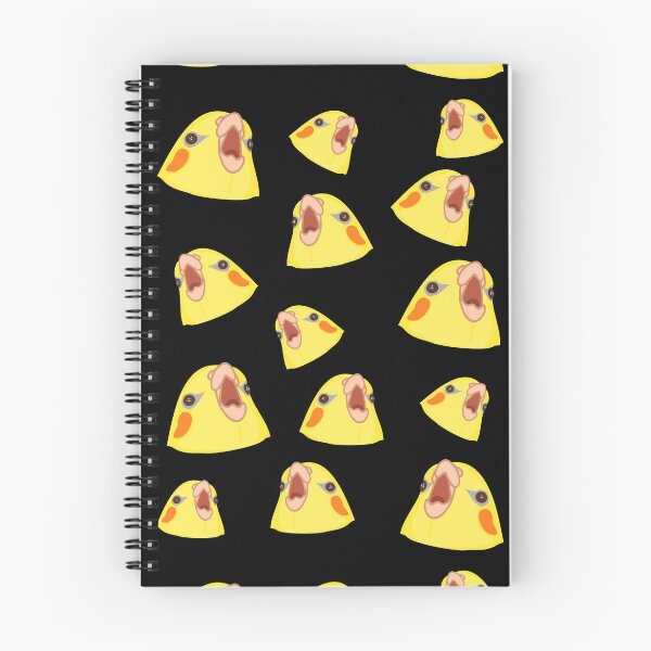 Item preview, screming cockatiel pattern designed and sold by FandomizedRose.