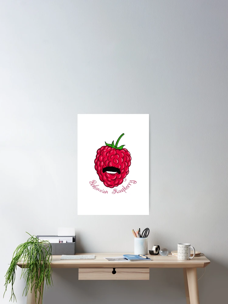 Thumbnail 2 of 3, Poster, Bohemian Raspberry designed and sold by Garry Vaux.
