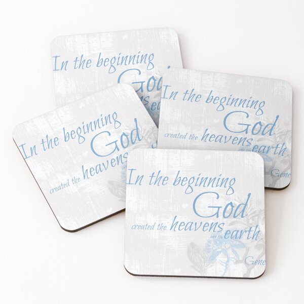 Item preview, Genesis 1:1 Christian Bible Verse designed and sold by stevenjfranklin.