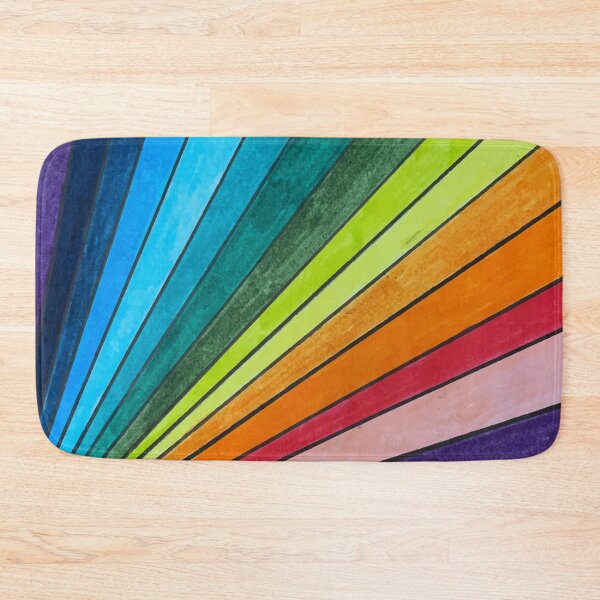 Item preview, Rainbow Fan Color Blocks designed and sold by medinacreative.