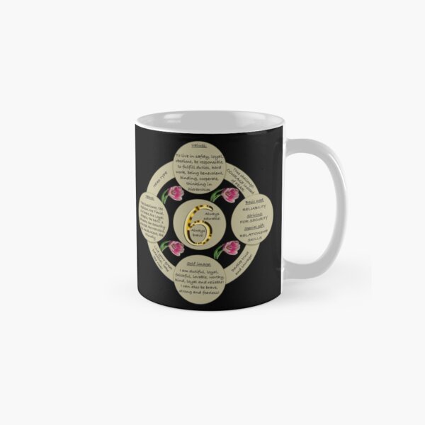 Enneatype 6 - The true qualities of Enneatype 6 Tasse (Standard)
