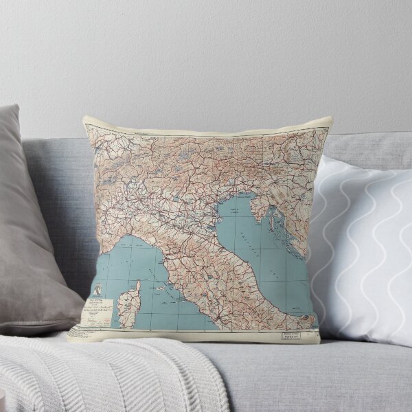 Item preview, Northern Italy World War II Strategic Map (1943) designed and sold by allhistory.