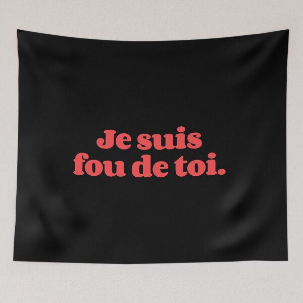 Item preview, Jes suis fou de toi Im crazy about you designed and sold by Scoopivich.