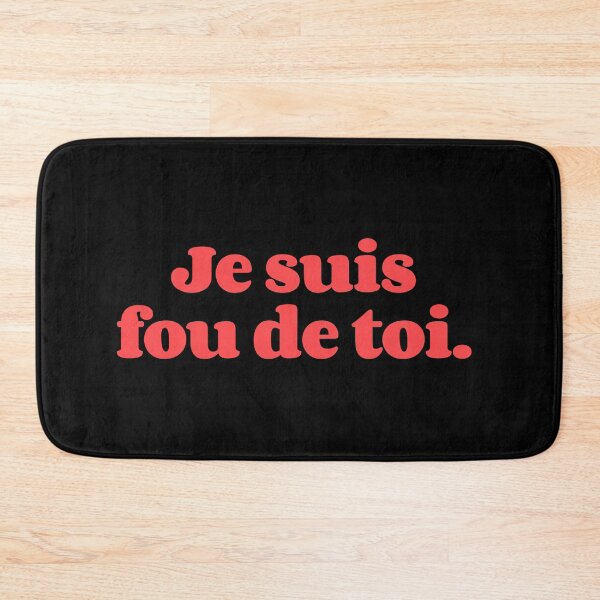 Item preview, Jes suis fou de toi Im crazy about you designed and sold by Scoopivich.