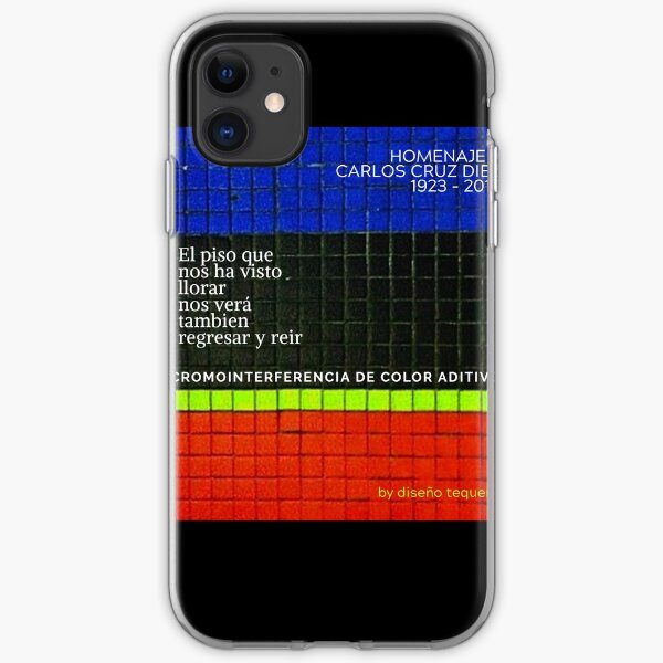 Cruz-Diez 1923-2019 Funda blanda para iPhone