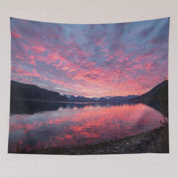 Item preview, Fiery sunset designed and sold by Dominika Aniola.