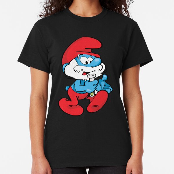 smurf birthday shirt