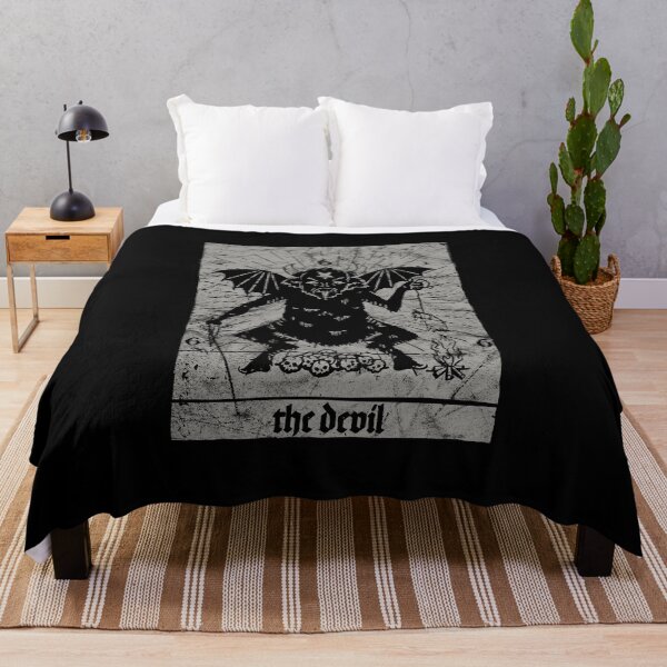 Item preview, Vintage Occult Baphomet - Tarot Card Satanic Horror design designed and sold by A-Fashion.