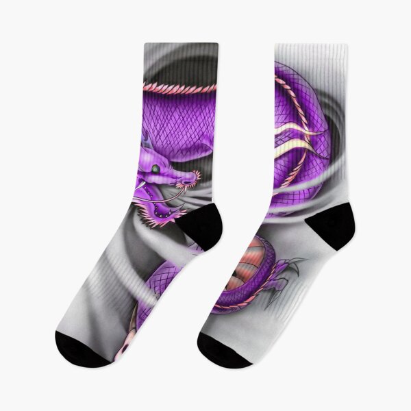 Item preview, purple dragon tattoo designed and sold by attracdionz.