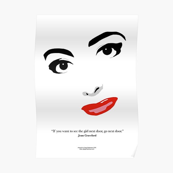 Miss Crawford Poster Poster
