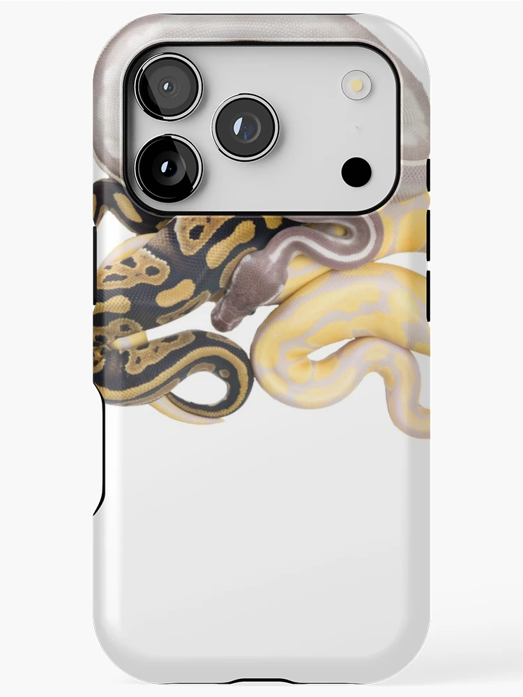 Thumbnail 1 of 4, iPhone Case, Python regius - Ball Python designed and sold by Thor Håkonsen.