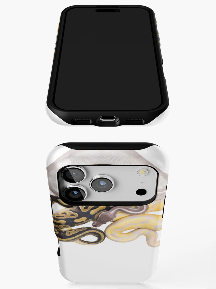 Thumbnail 3 of 4, iPhone Case, Python regius - Ball Python designed and sold by Thor Håkonsen.