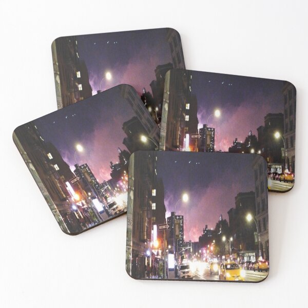 Item preview, NYC Purple Skies designed and sold by bipolarvirgoart.