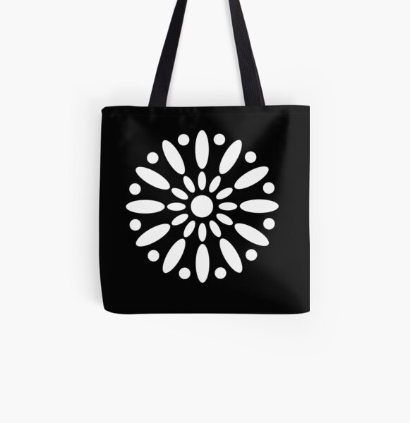 Colour your own mandala All Over Print Tote Bag