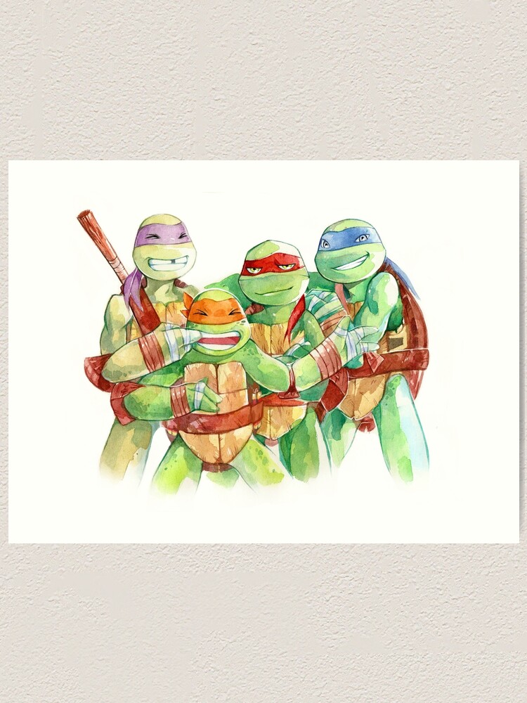 TMNT Teenage Mutant Ninja Turtles wall art print