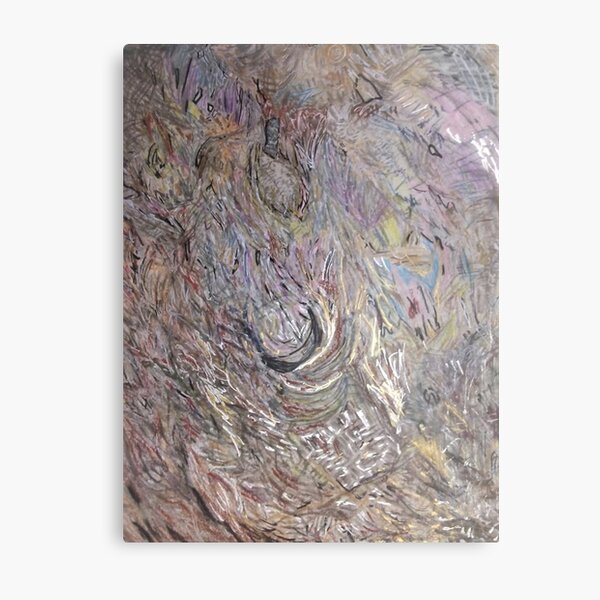 feathers Metal Print