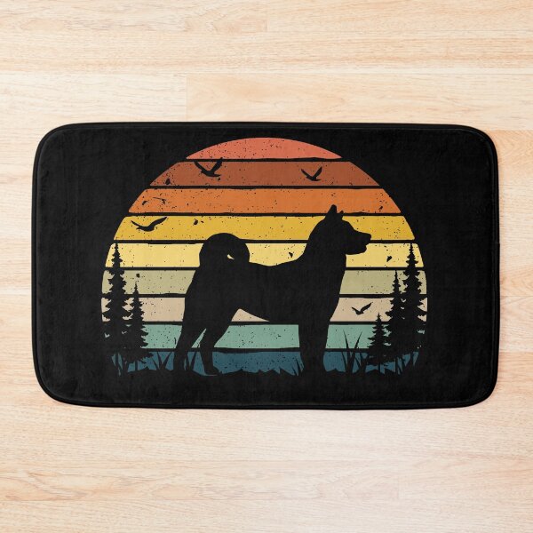 Item preview, Norwegian Buhund Dog Retro Vintage  designed and sold by rafaeltto.