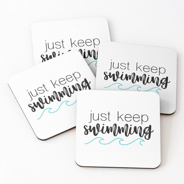 Item preview, Just Keep Swimming designed and sold by ArtsyJulez.