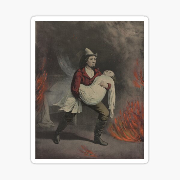 Item preview, American Fireman Prompt Rescue! Vintage designed and sold by GumptionLLC.