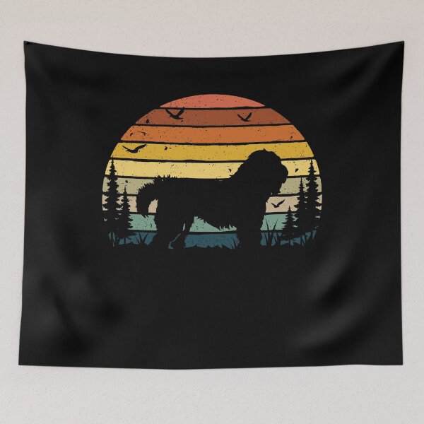 Artikelvorschau, Old English Sheepdog Dog Retro Vintage entworfen und verkauft von rafaeltto.