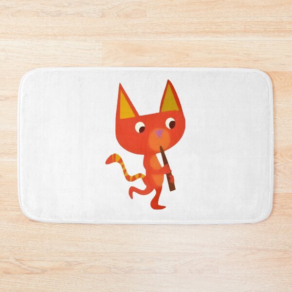 Item preview, Orange Cat Playing A Flute designed and sold by VictorIos.