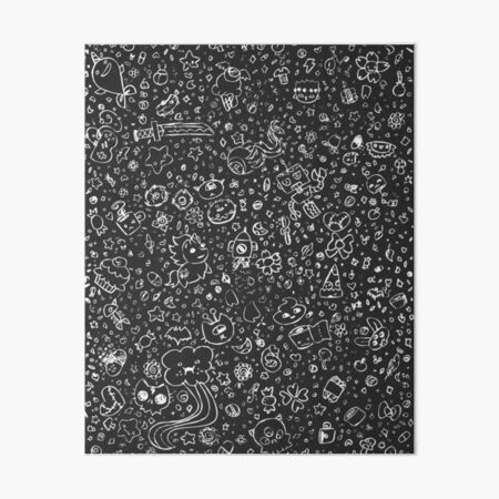 My Favorite Chalkboard Art Board Print