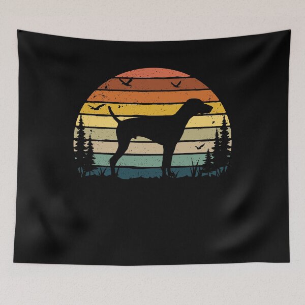 Item preview, Pointer Dog Retro Vintage  designed and sold by rafaeltto.