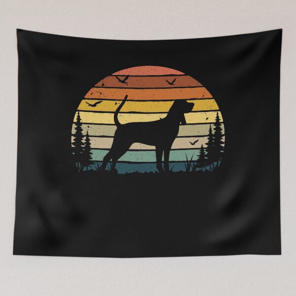 Item preview, Redbone Coonhound Dog Retro Vintage  designed and sold by rafaeltto.