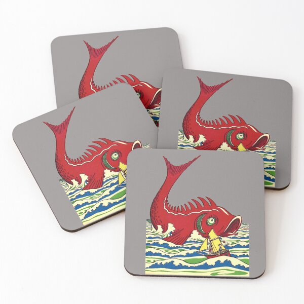 Item preview, Big Red Fish Finds A Boat designed and sold by VictorIos.