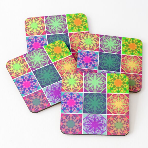 Item preview, Multi colored patchwork kaleidoscope #1 designed and sold by Carrie_Anne_Designs.