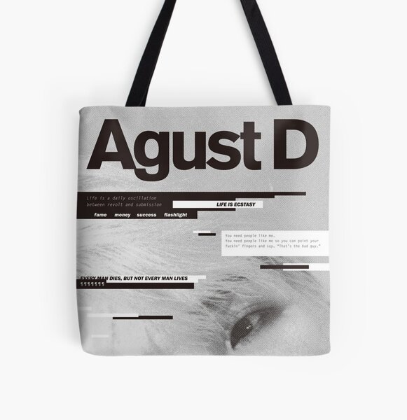 Agust D Tote Bags for Sale | Redbubble