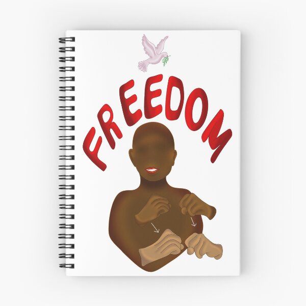 Item preview, Defend Freedom - American Sign Language designed and sold by AndrogynousArt.
