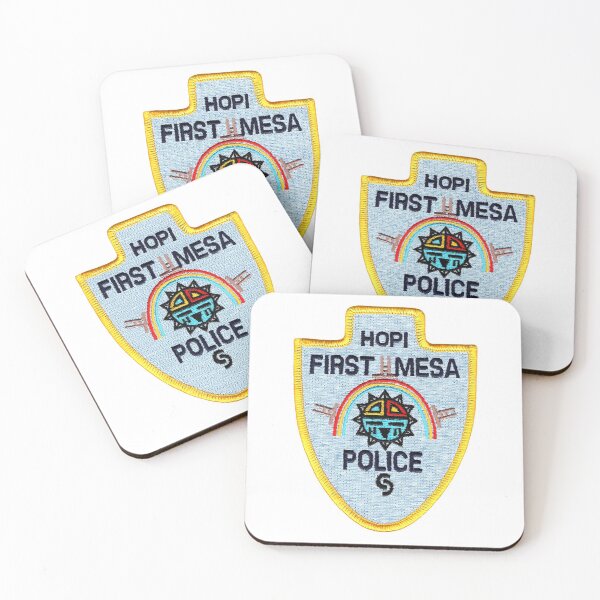 Item preview, Hopi Tribal Police designed and sold by Lawrence Baird.