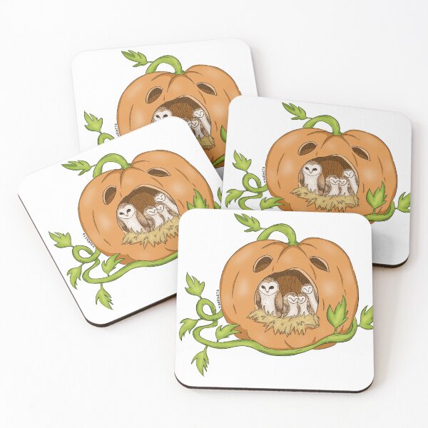 Item preview, Barn owls in a pumpkin designed and sold by eco !.