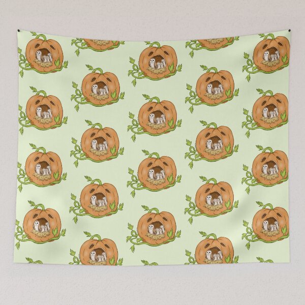 Item preview, Barn owls in a pumpkin designed and sold by eco !.